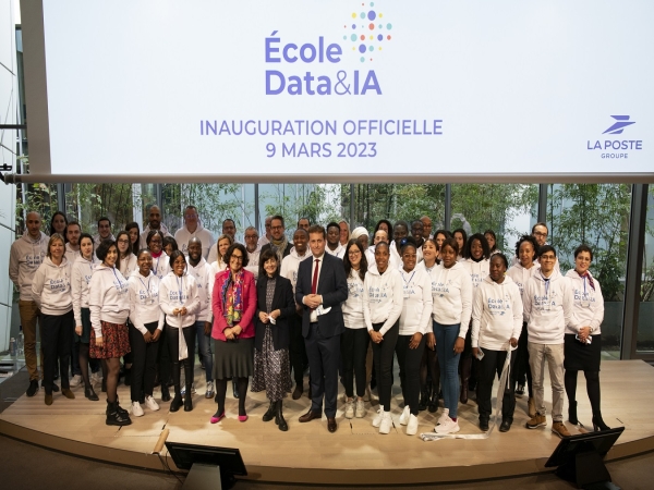 L'Ecole Data & IA de La Poste groupe